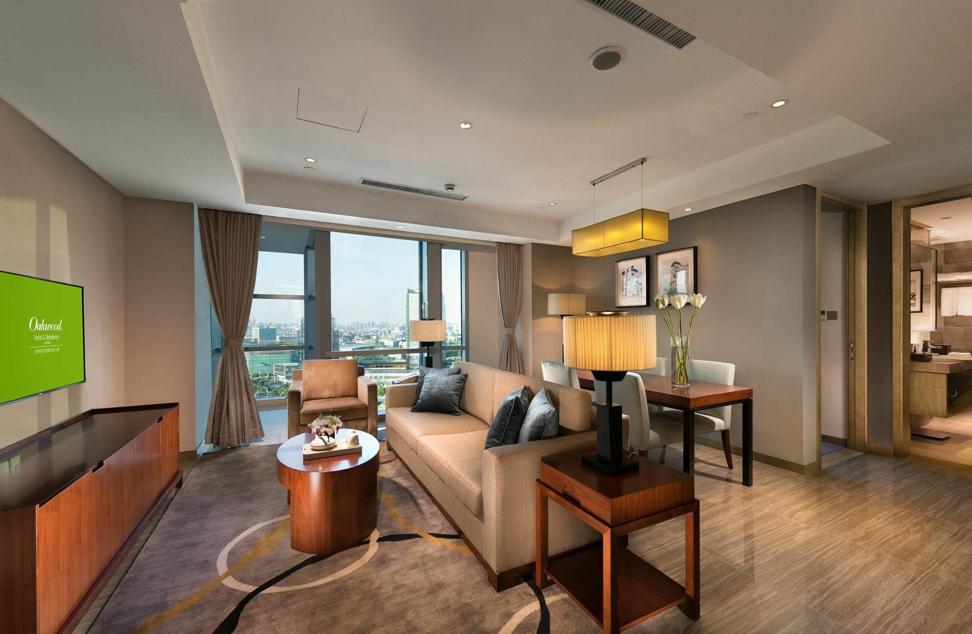 Oakwood Hotel & Residence Suzhou Tô Châu Ngoại thất bức ảnh